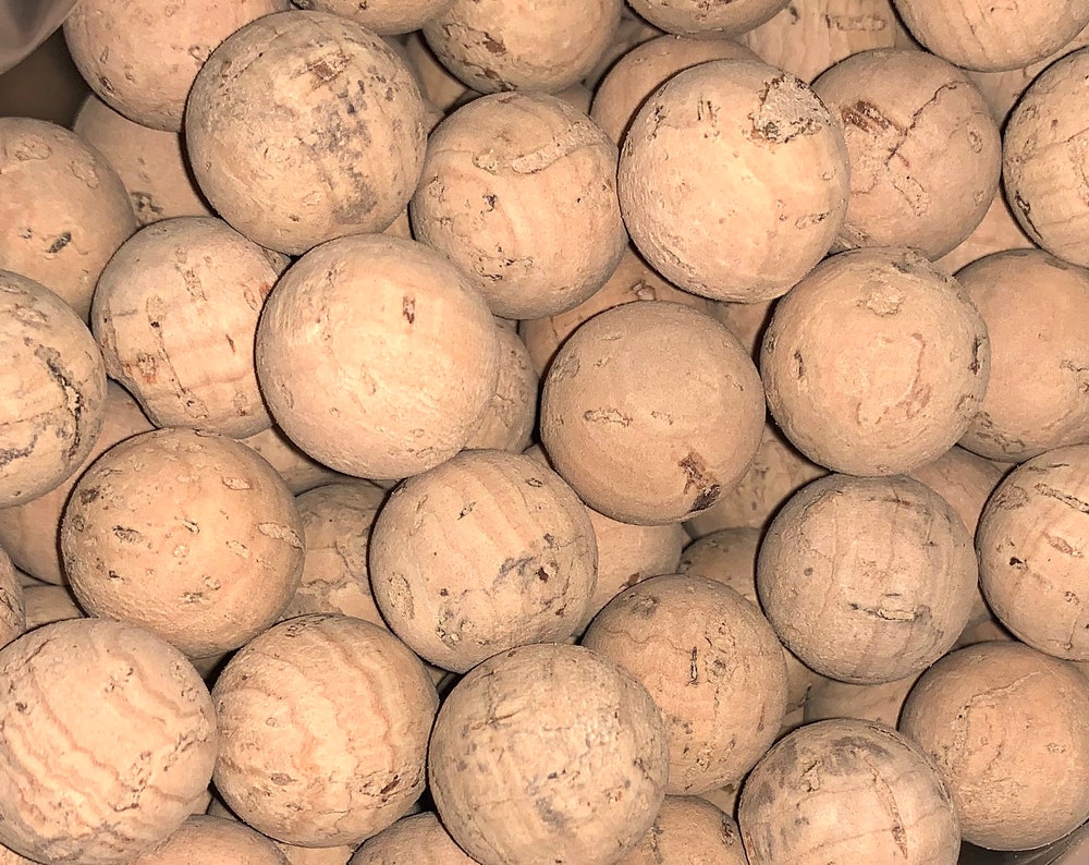 Cork ball 9mm up to 70mm (10units)